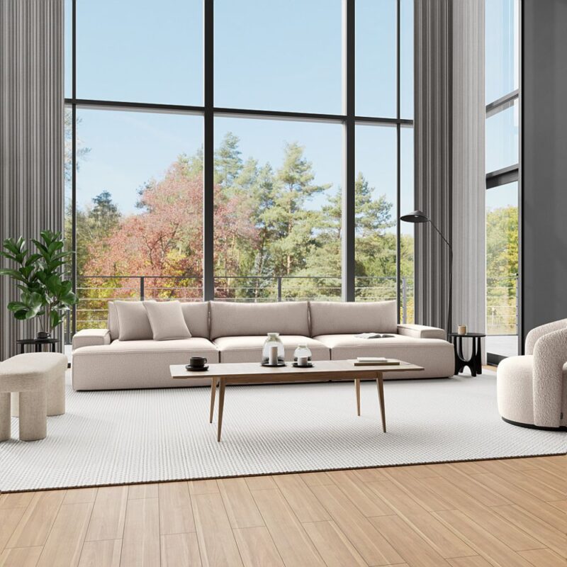 Daphne 3 Seater, Maya Cream