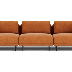 Iris Plaza HGSF-930 Sofa Seat 1 Seater Floor Sofa. Stylish. Single Seater Sofa. Relax. Rubberwood. Green. 26.0 x 29.5 x 36.6 inches (66 x 75 x 93 cm)