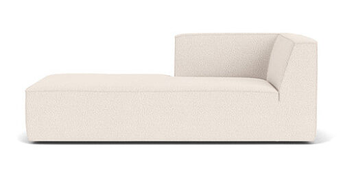 Dane Couch Chaise Arm Left, Maya Cream