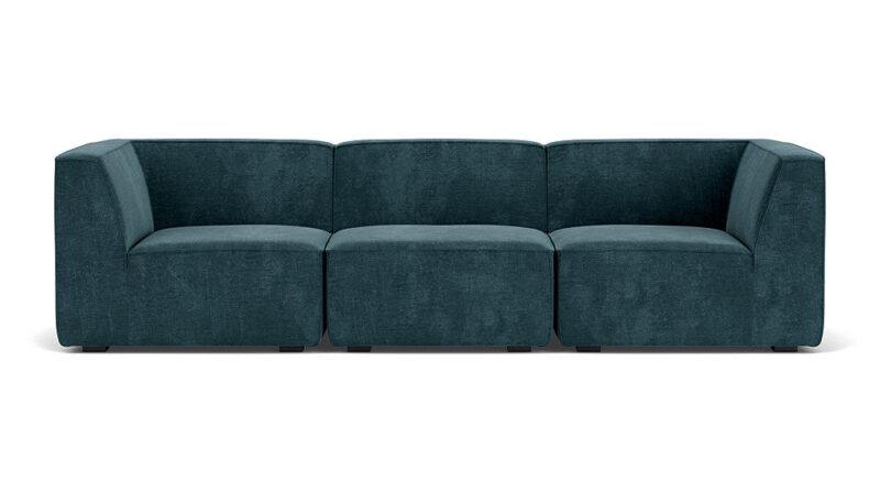 Dane 3 Seater, Danny Dusty Blue