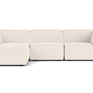 Dane 3 Seater Chaise Left, Maya Cream