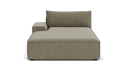 Daphne, Module Couch, Chaiselong Arm Left, Free Sage