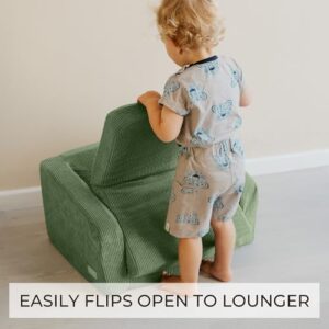 ZICOTO Sturdy Toddler Chair and Couch - The Perfect Kids Sofa for Girls and Boys - Ideal Fold Out Sofa Chairs to Give Your Kids a Safe and Fun Place to Sit