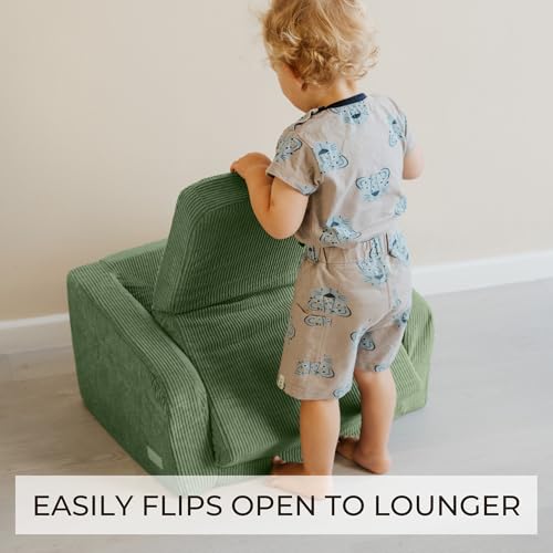 ZICOTO Sturdy Toddler Chair and Couch - The Perfect Kids Sofa for Girls and Boys - Ideal Fold Out Sofa Chairs to Give Your Kids a Safe and Fun Place to Sit
