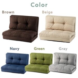 Iris Plaza CG-4A-90 Multi-Use Sofa Bed. 3-Way Width. 35.4 inches (90 cm). 14 Levels of Reclining. Seat. 1 Seat. Sofa. Foldable. Width 35.4 x Depth 26.0-80.7 x Height 4.7-4.0 inches (90 x 66-205