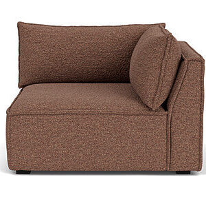 Dane 1 Seater Center Couch, Danny Dusty Blue