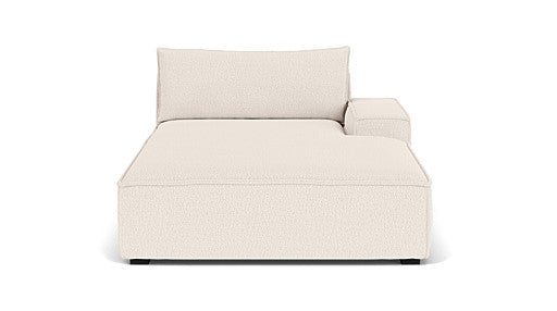 Daphne, Chaiselong Couch Arm Right, Maya Cream