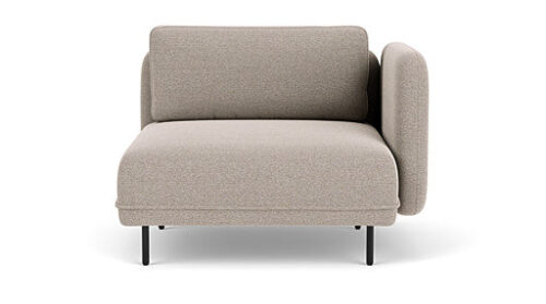 Ellis 1 Seater, Interchangable Arm, Agnes Brown